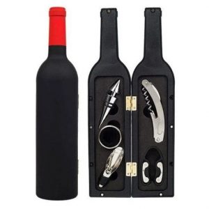 Coffret Tire-bouchon & Accessoires Bouteille de Vin